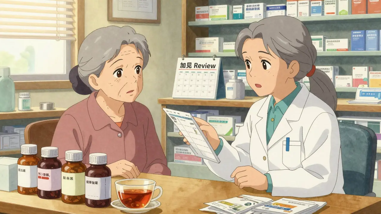 Annual Medication Review with a Pharmacist: Reduce Side Effects and Stay Safe