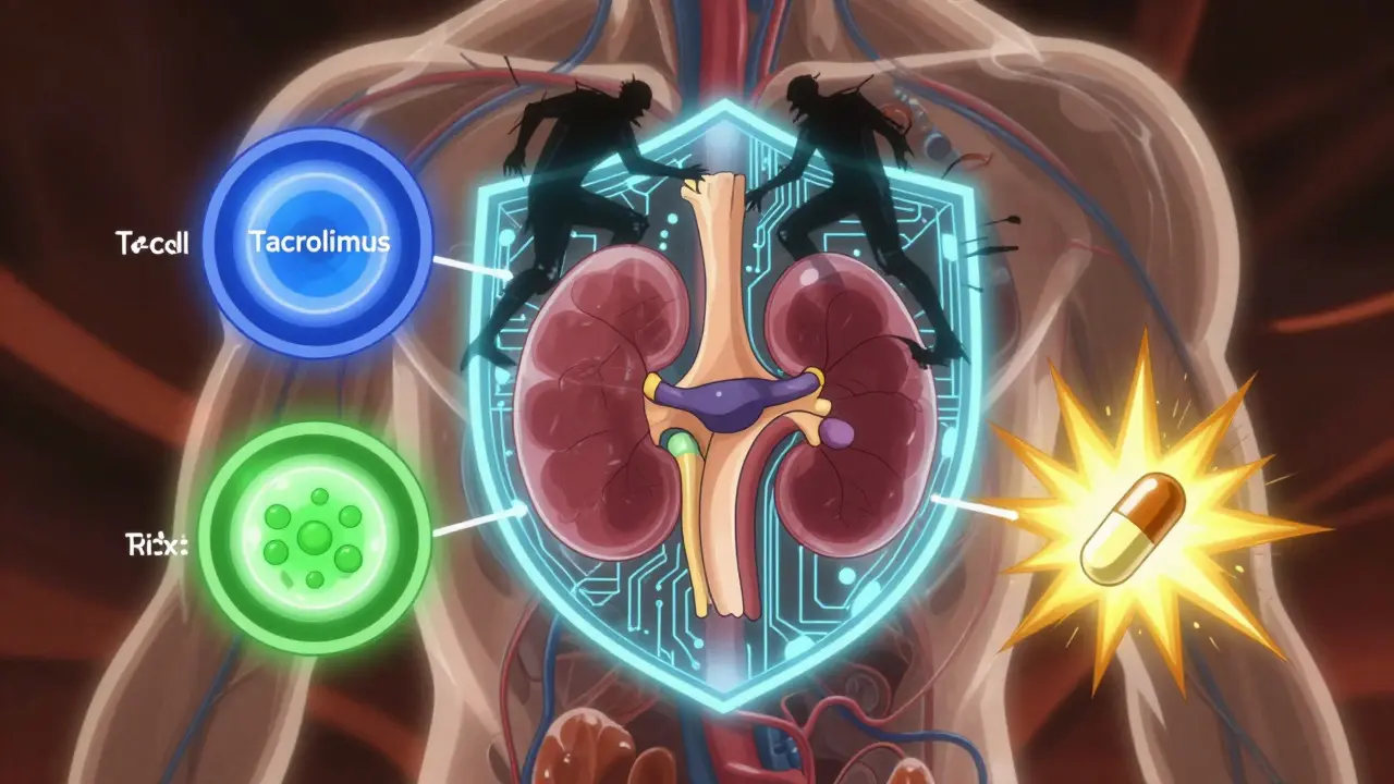 Transplant Immunosuppression: How Tacrolimus, Mycophenolate, and Steroids Work Together After Kidney Transplant