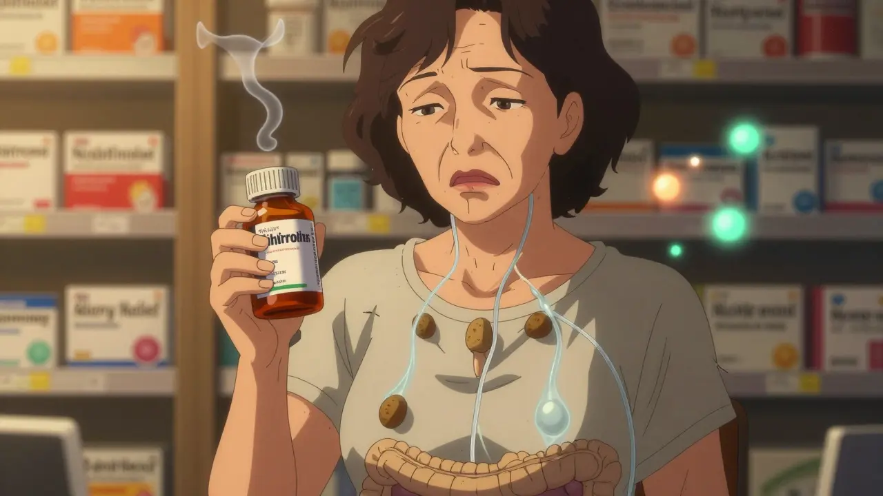 Anticholinergic Effects of Antihistamines: Dry Mouth, Constipation, Urinary Issues