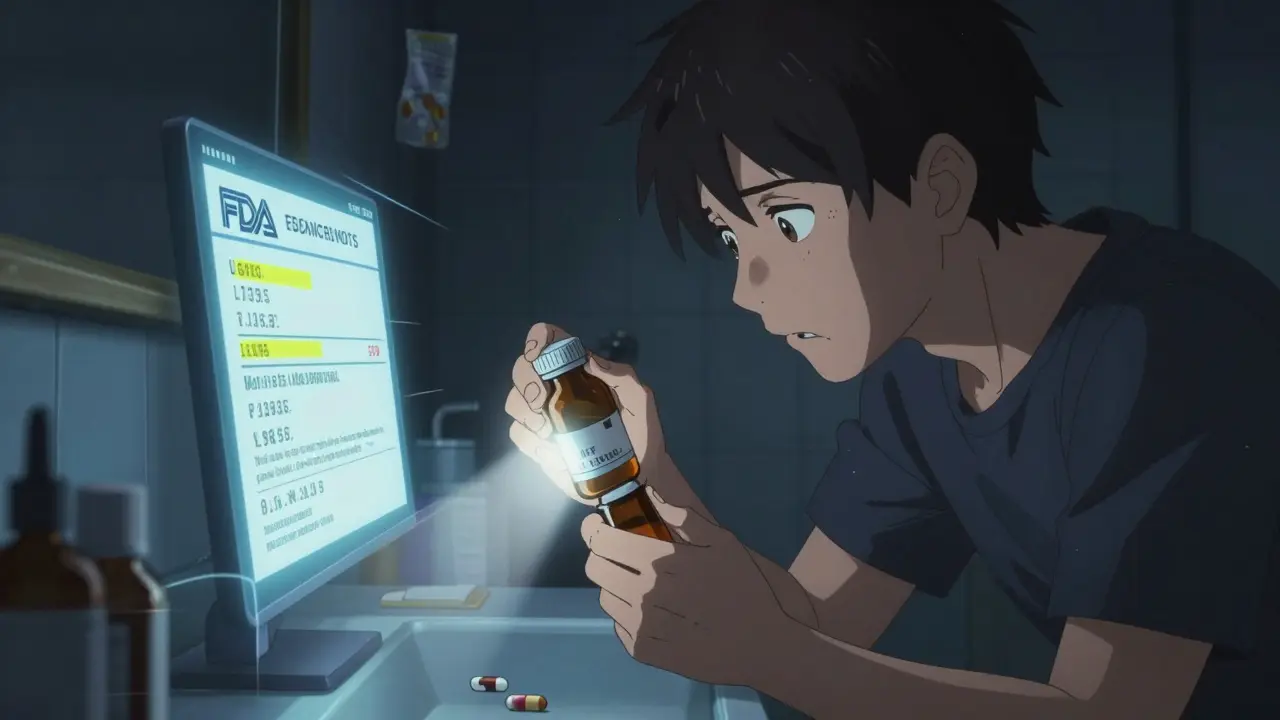 How to Check Lot Numbers and Recalls When Clearing Expired Medications